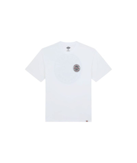 Camiseta Dickies Circle Ss Homem Branco