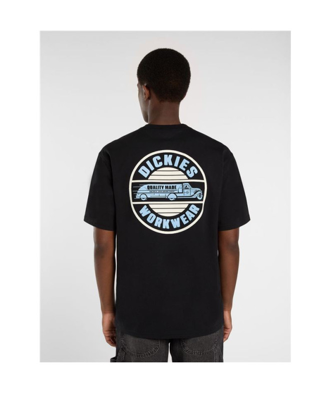 T-shirt Dickies Circle Ss Homme Noir