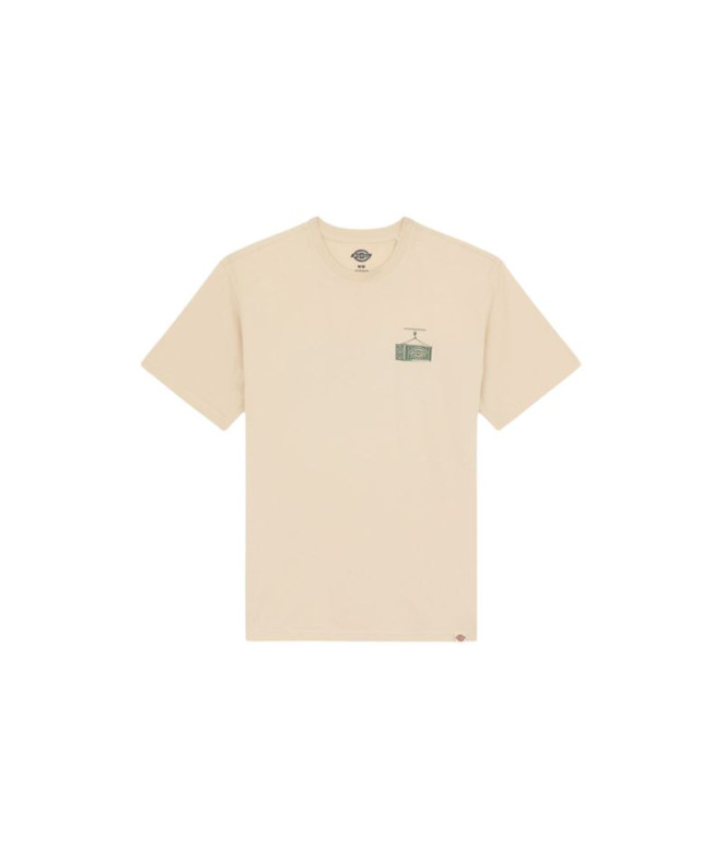 Camiseta Dickies Apison Ss Homem Bege