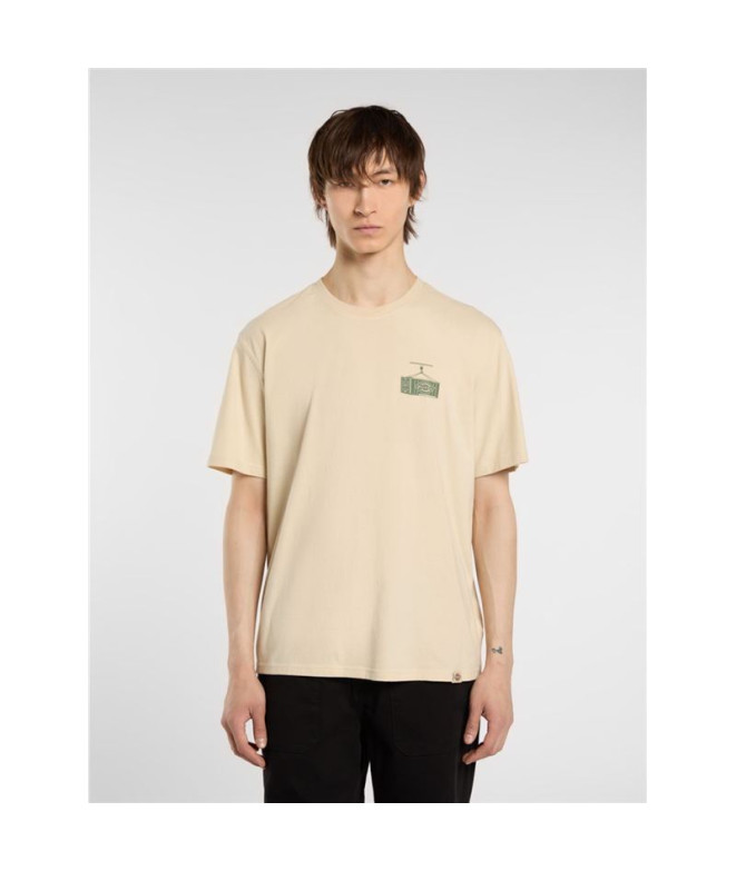 Camiseta Dickies Apison Ss Homem Bege