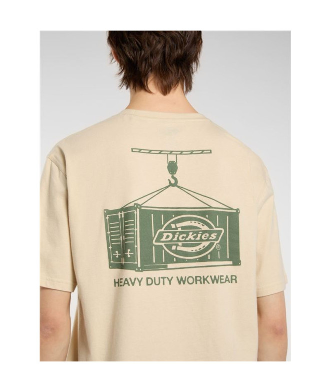 Camiseta Dickies Apison Ss Homem Bege