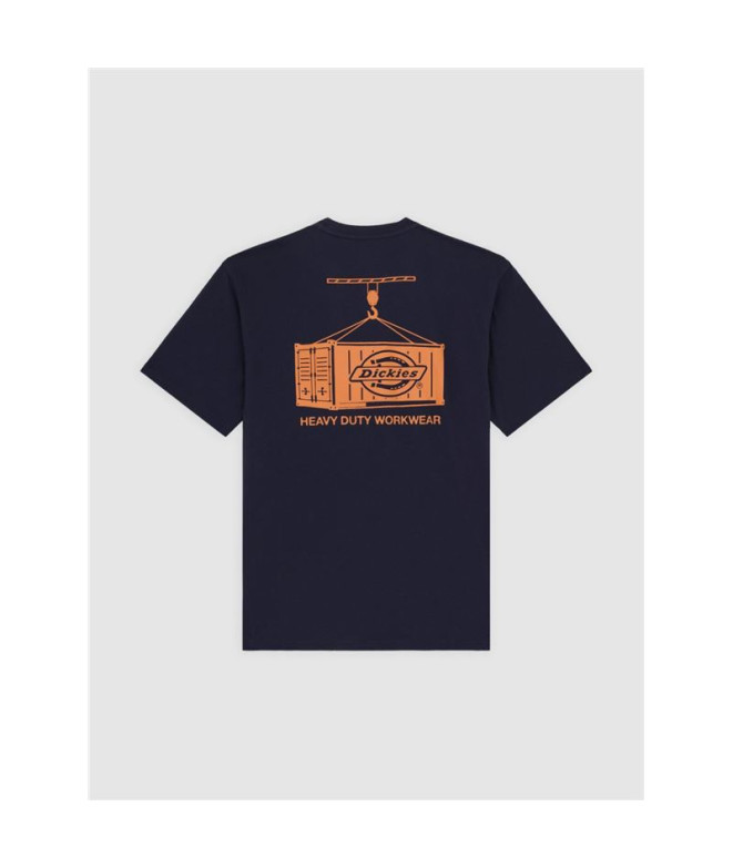 Camiseta Dickies Apison Ss Hombre Azul Marino