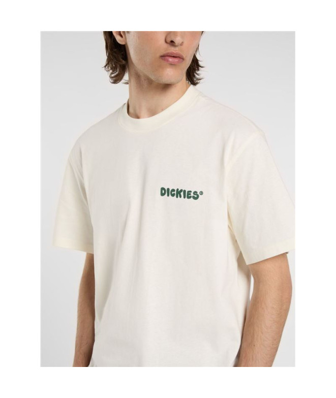 T-shirt Dickies Gordonsville Ss Homme Blanc Cassé