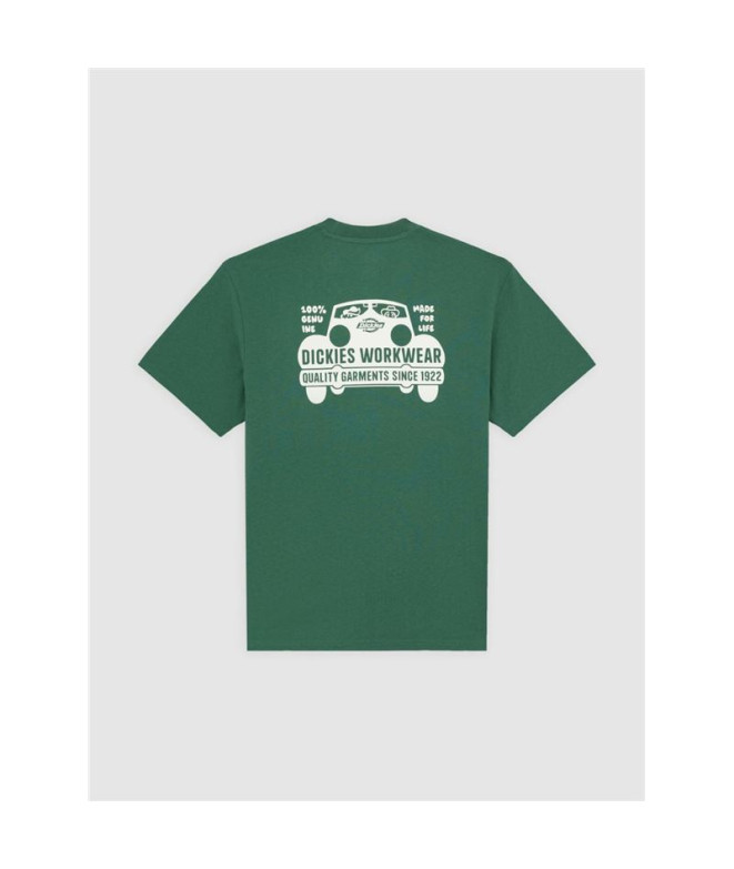 Camiseta Dickies Gordonsville Ss Hombre Verde