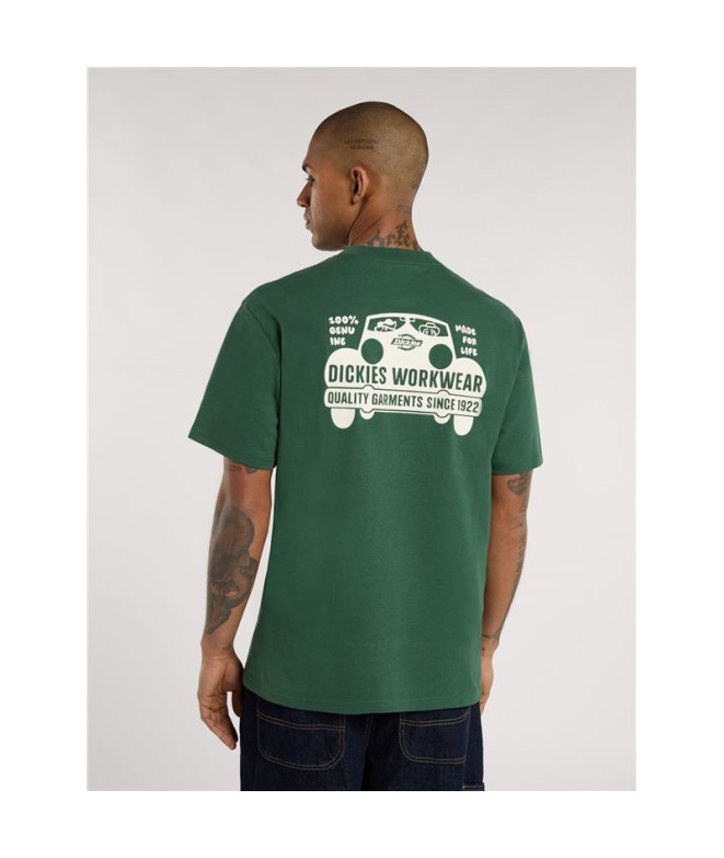 T-shirt Dickies Gordonsville Ss Homme Vert