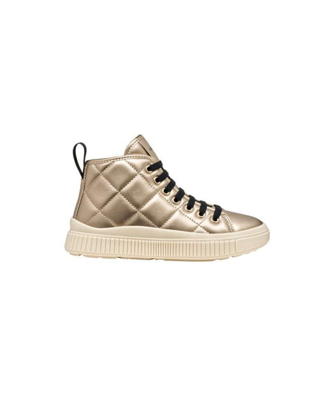 Zapatillas Geox Laquinny Infantil Platinum