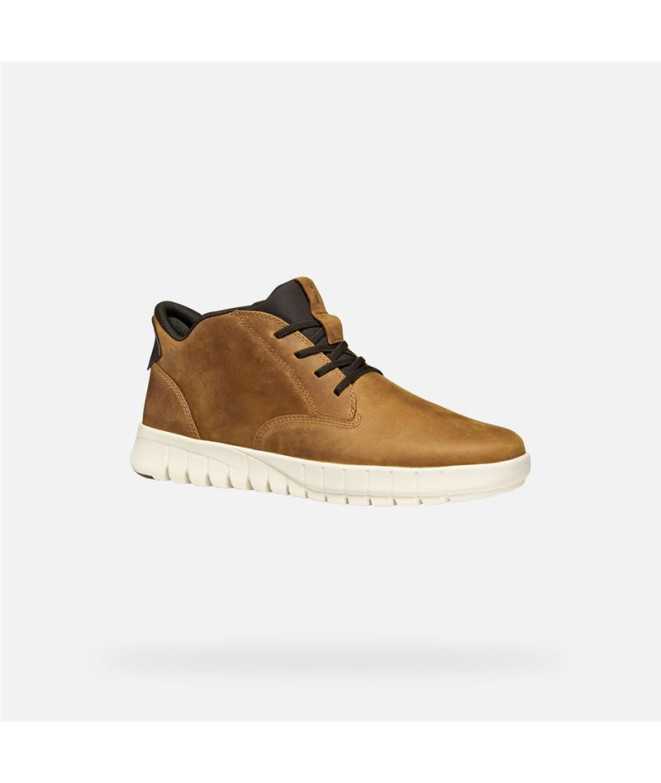 Botines Geox U Flextride Plus Hombre Marrón