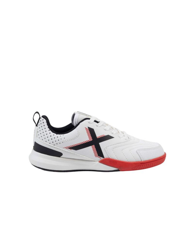 Zapatillas Fútbol sala Munich Rondito Kid 11 Infantil Blanco