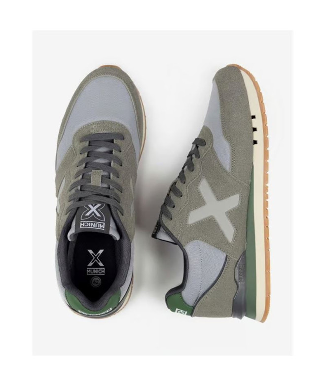 Sapatilhas Munich Dash 262 Verde oliva/Cinza