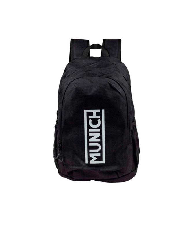 Mochila Munich Gym Sports Recycled Slim Negro