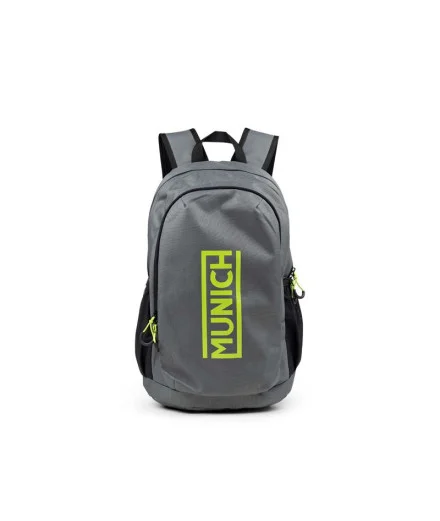 Mochila Munich Gym Sports Recycled Slim Gris