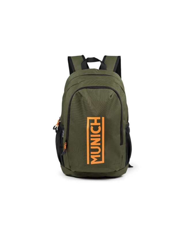 Mochila Munich Gym Sports Recycled Slim Caqui