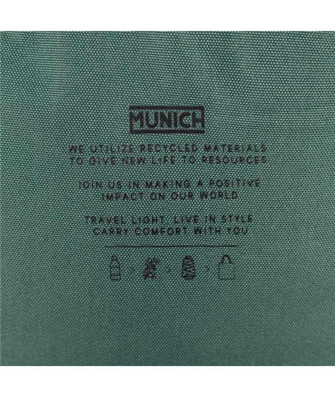 Mochila Munich Ginásio Esportes Reciclado Slim...