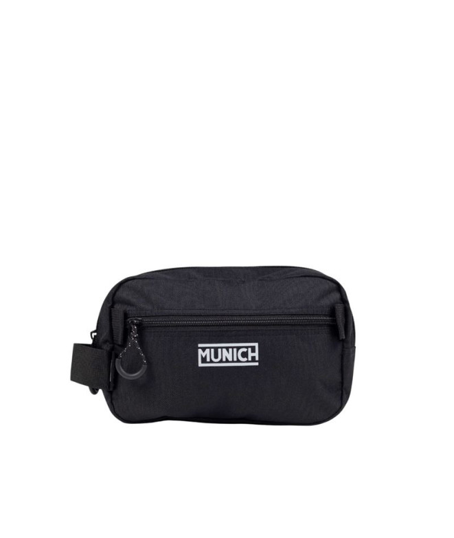 Neceser Munich Gym Sports Recycled Toiletry Negro