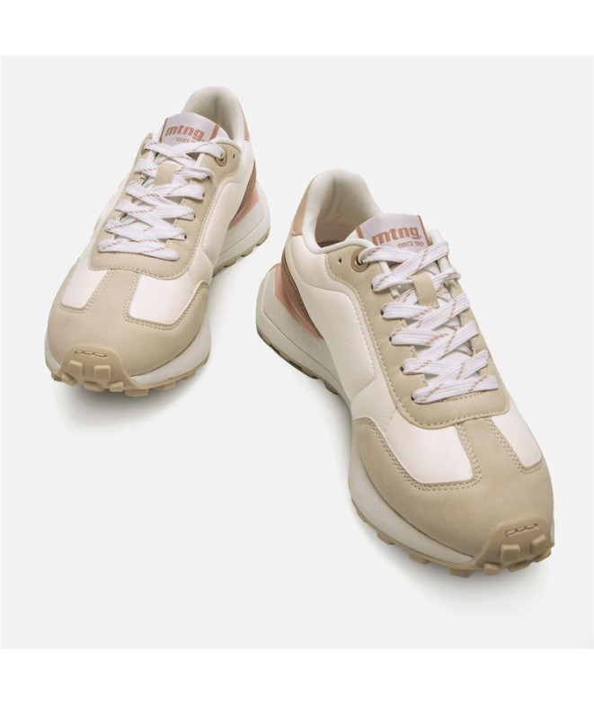 Chaussures Mustang Zinc Femme Blanc