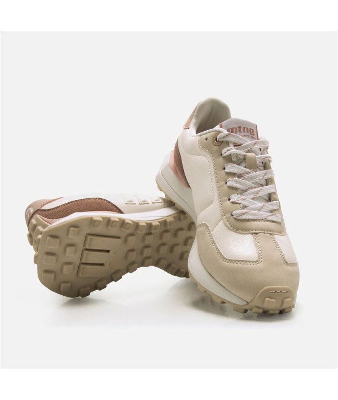 Chaussures Mustang Zinc Femme Blanc