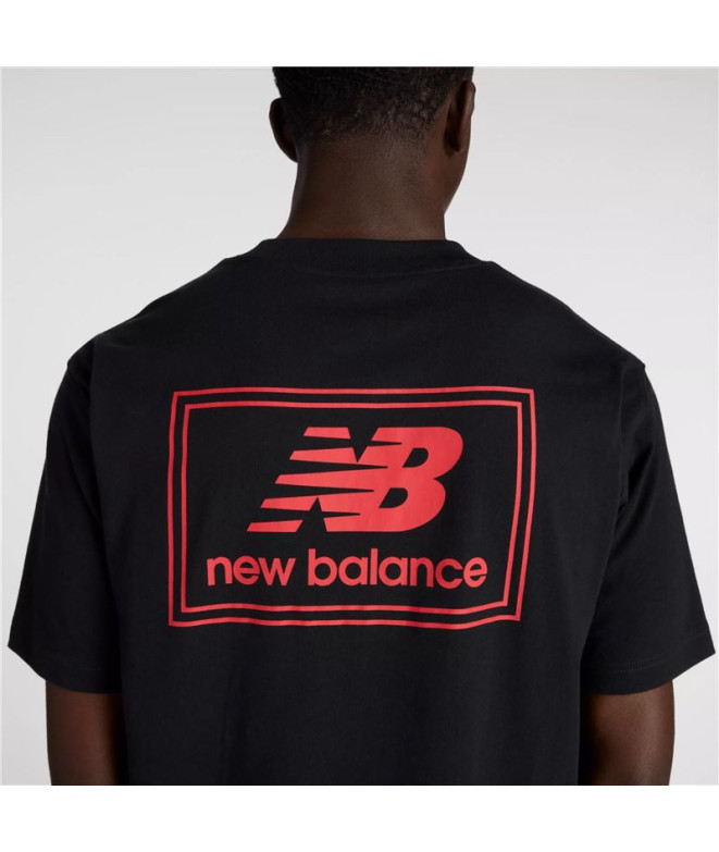 Camiseta New Balance Chrome Runner Hombre Negro