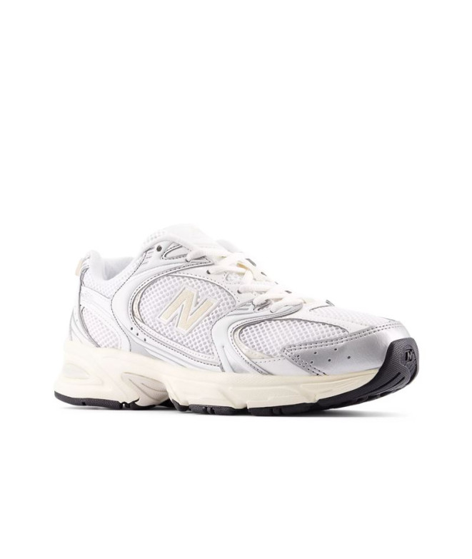 Chaussures New Balance 530 Argent Métallique