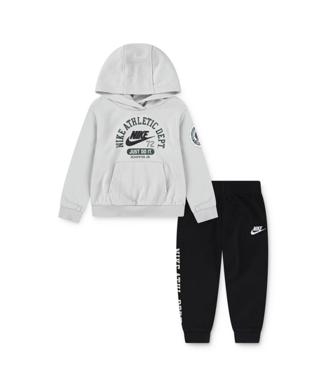 Conjunto Nike Nsw P.E. Ft Po Pant Set Niño Negro
