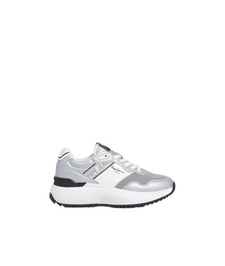 Chaussures Pepe Jeans Kimi Mesh Femme Blanc Chaussures Pepe Jeans Kimi Mesh Femme Blanc