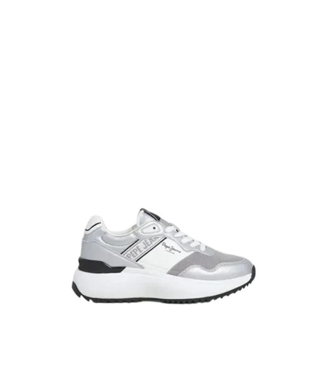 Chaussures Pepe Jeans Kimi Mesh Femme Blanc