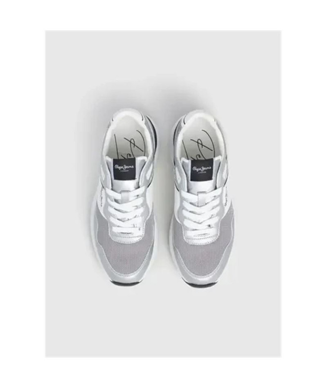 Zapatillas Pepe Jeans Kimi Mesh Mujer Blanco