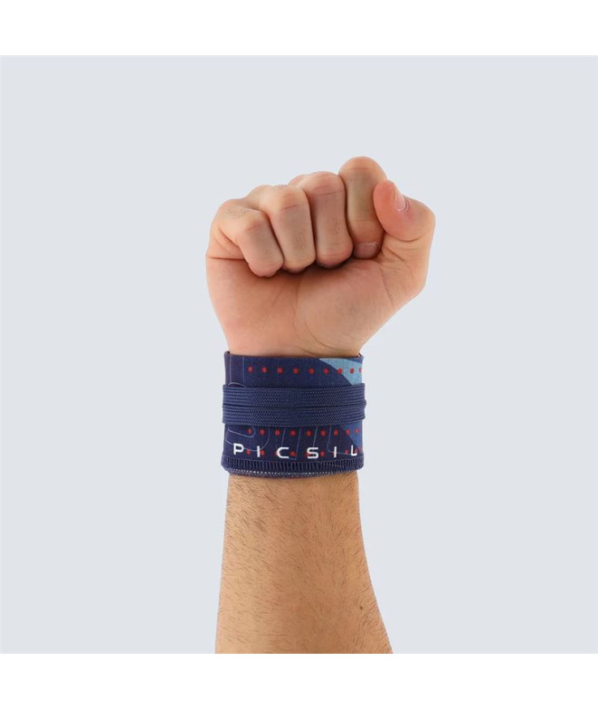 Picsil Sangles de poignet Bleues
