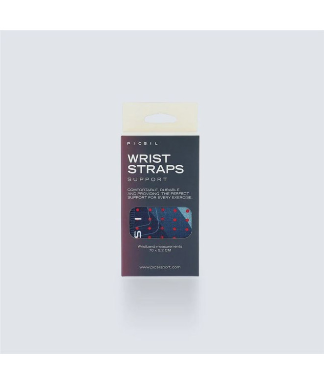 Picsil Sangles de poignet Bleues