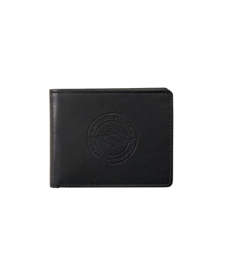 Cartera Rip Curl Stapler Pu All Day Hombre Negro