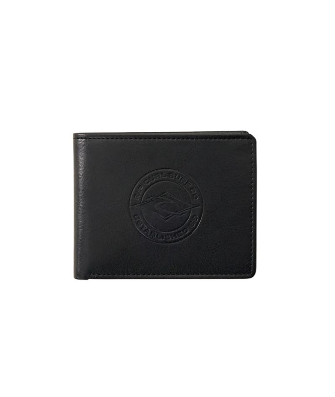 Carteira Rip Curl Grampeador Pu All Day Homem Preto