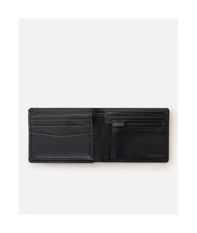 Cartera Rip Curl Stapler Pu All Day Hombre Negro