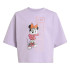 T-shirt adidas Lg Dy Mi Enfant Lilas