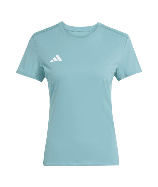 Camiseta de Running adidas Adizero E Tee Mujer Azul