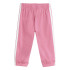 Conjunto adidas 3Bandas Ft Jog 240 Bebês Rosa / Branco / Branco
