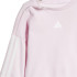 Ensemble adidas 3Bandas Ft Jog 240 Bébés Rose / Blanc / Blanc