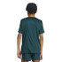 T-shirt de Fitness adidas Tr-Es 3 Bandas Enfant Hieaur / Blanc