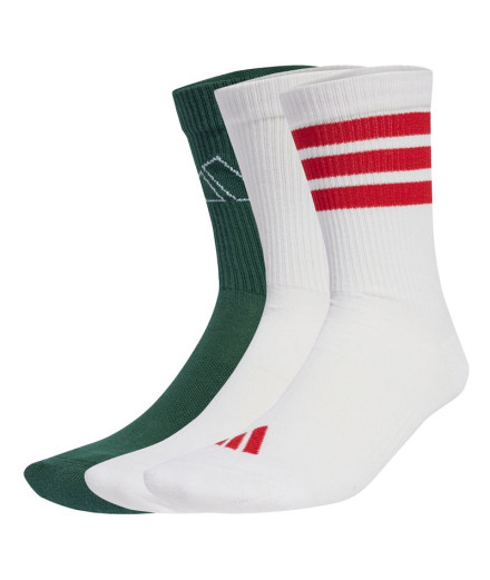 Chaussettes adidas Logo Pack 3Pp Blanc