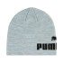 Bonnet Puma Essentials Mid Crown Cuffle, Gris Clair H, Unisexe