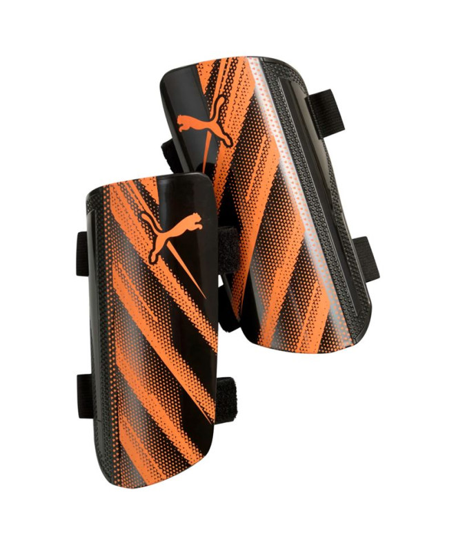 Espinilleras de Fútbol Puma Attacanto Strap,Heat Fire- Bl,Intxxs Hombre