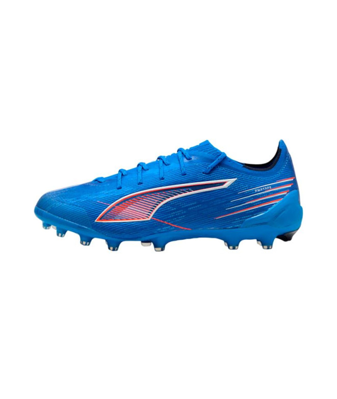 Botas de fútbol Puma Ultra 6 Match Mg Azul/Blanco