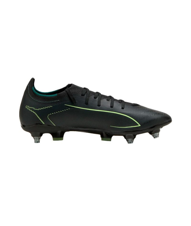 Botas de fútbol Puma Ultra 6 Match Mxsg Black Fizzy Hombre
