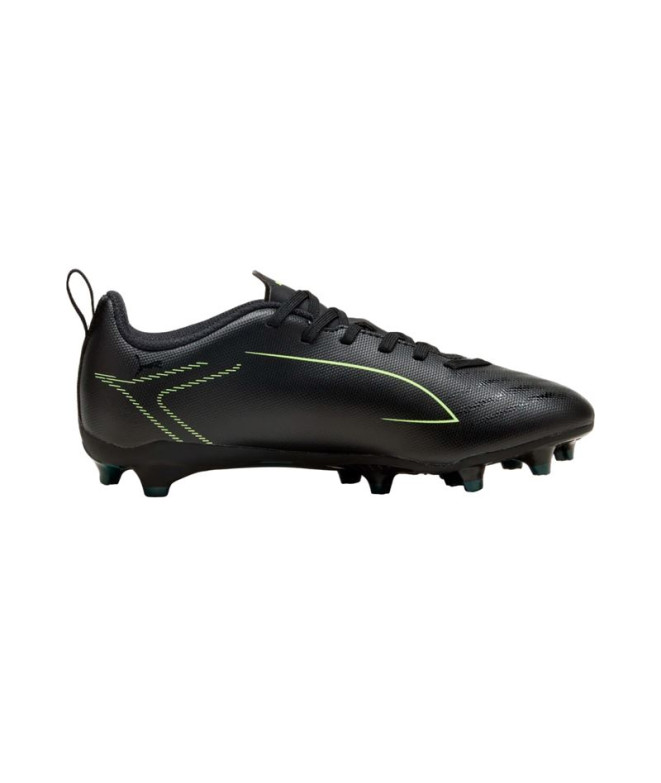 Botas de fútbol Puma Ultra 6 Play Fg/Ag J Black Fiz Infantil