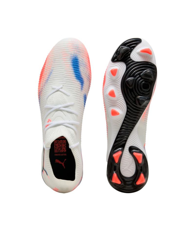 Botas de futebol Puma Future 8 Match Fg/Ag Branco