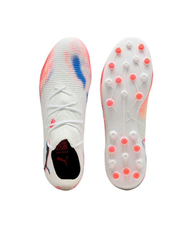 Botas de fútbol Puma Future 8 Match Mg, White-...