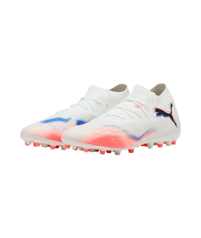 Botas de fútbol Puma Future 8 Match Mg, White-...