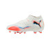 Botas de fútbol Puma Future 8 Pro Fg/Ag J Blanco Infantil