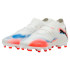 Botas de fútbol Puma Future 8 Pro Fg/Ag J Blanco Infantil