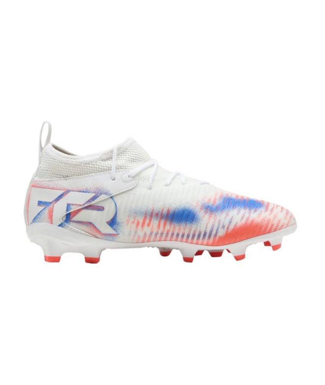 Botas de fútbol Puma Future 8 Match Fg/Ag Blanco Pum Infantil