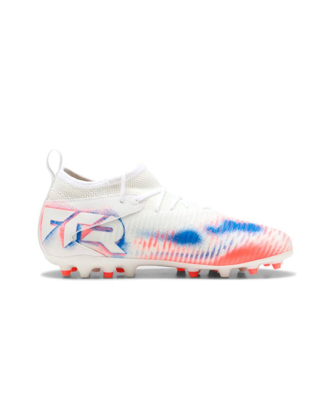 Botas de fútbol Puma Future 8 Match Mg Blanco Pum Infantil