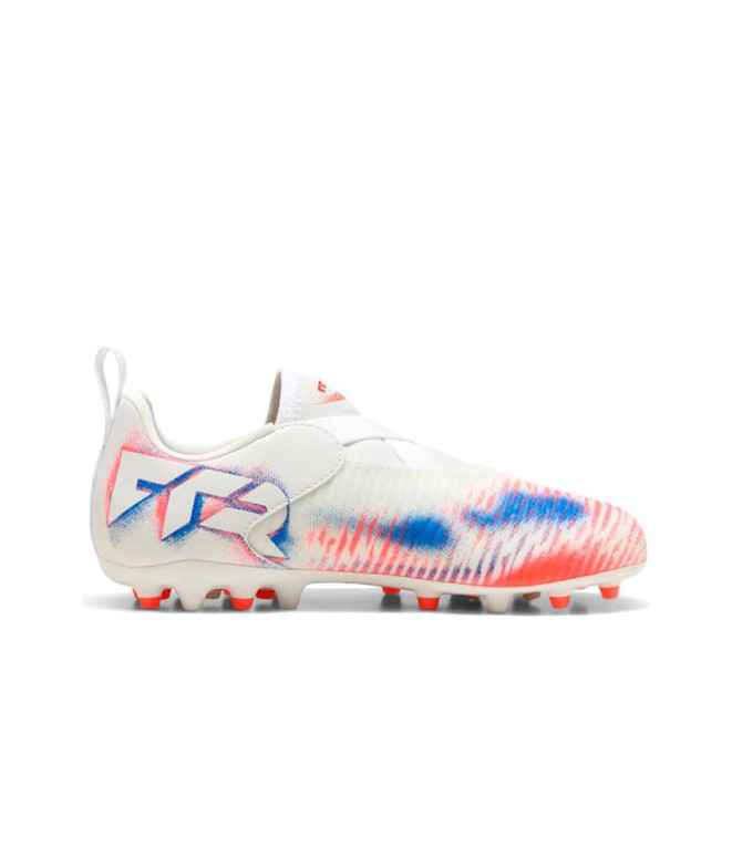 Botas de fútbol Puma Future 8 Match Ll Mg Blanco-Pum Infantil